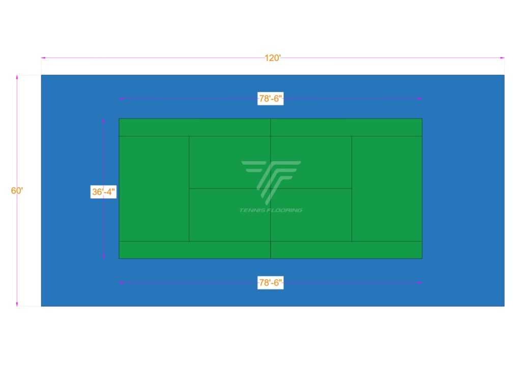 Tennis cad design