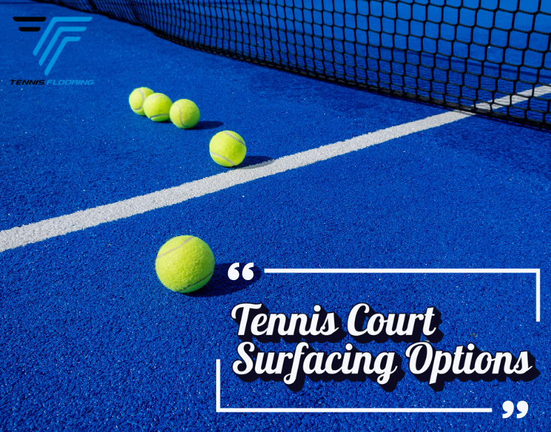 tennis court surfacing