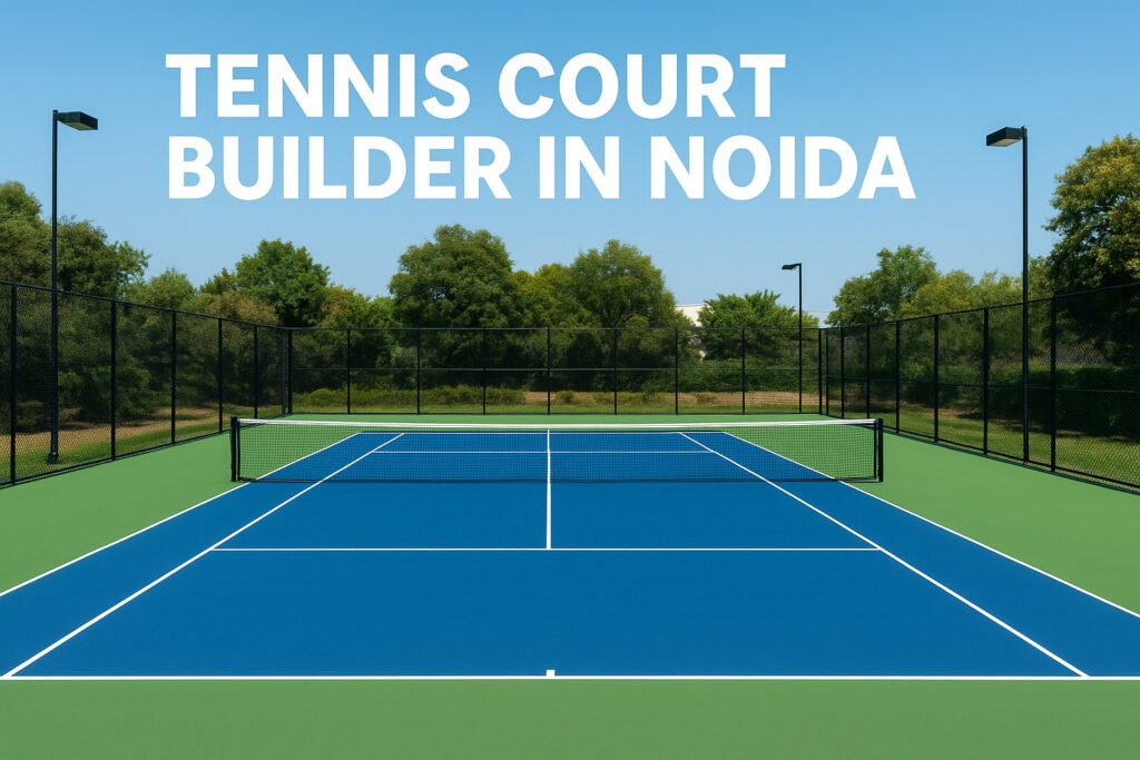 Tennis Court Builder in Noida: Complete Guide to Construction, Flooring, Cost, and Maintenance