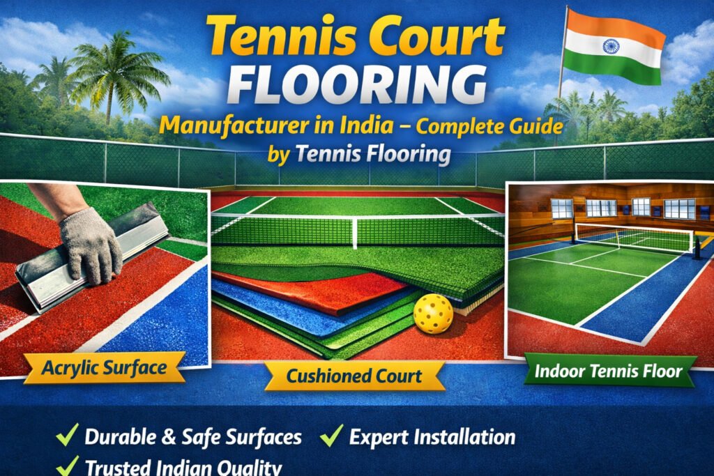 Tennis Court Flooring Manufacturer in India