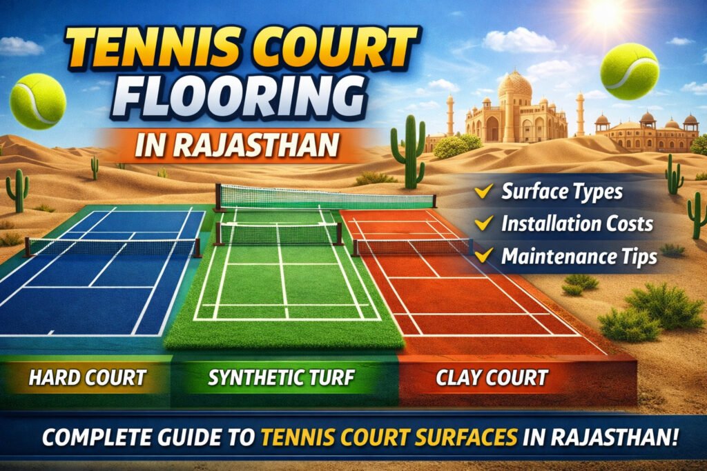 Tennis Court Flooring in Rajasthan