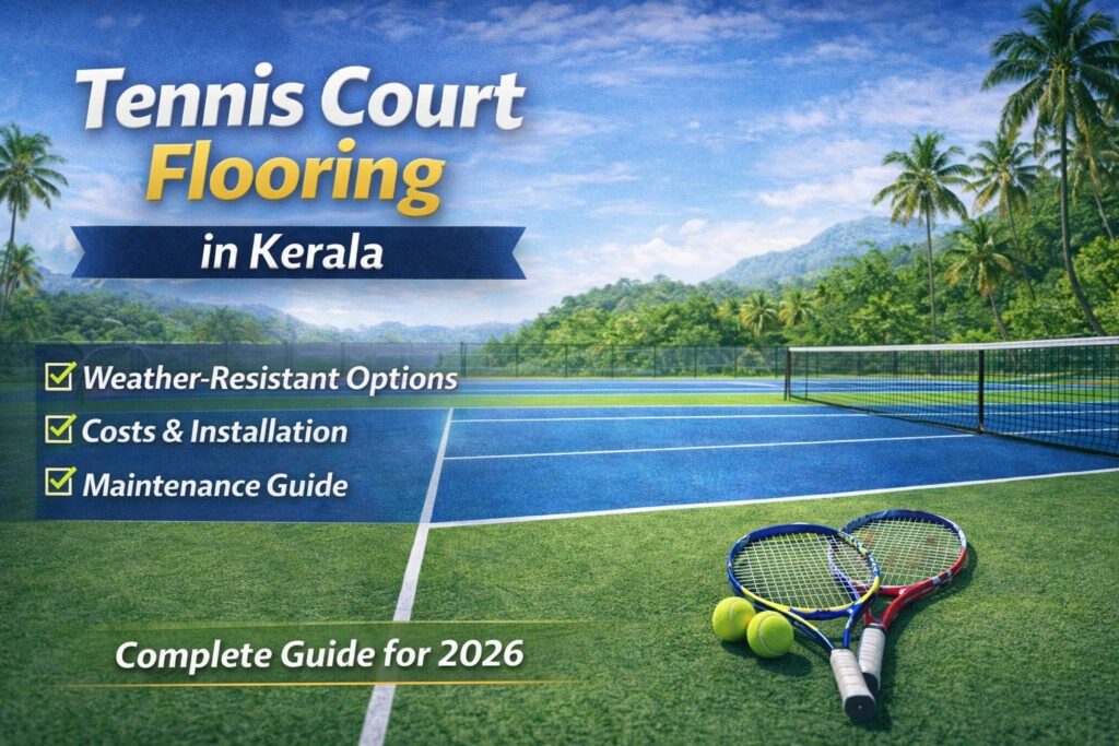 Tennis Court Flooring in Kerala