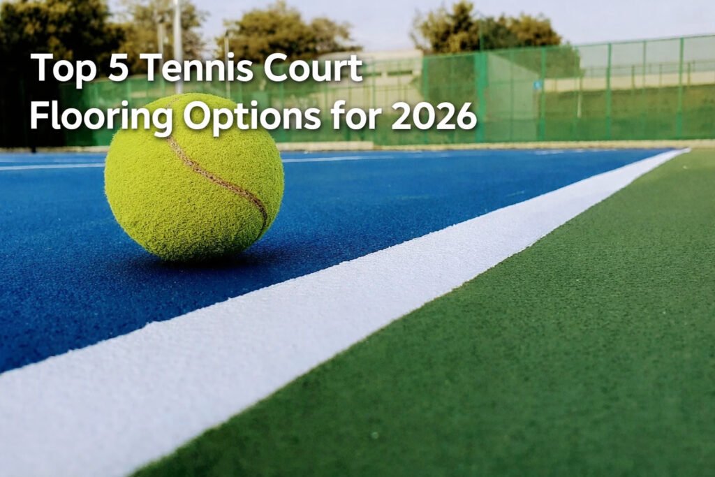 Top 5 Tennis Court Flooring Options for 2026