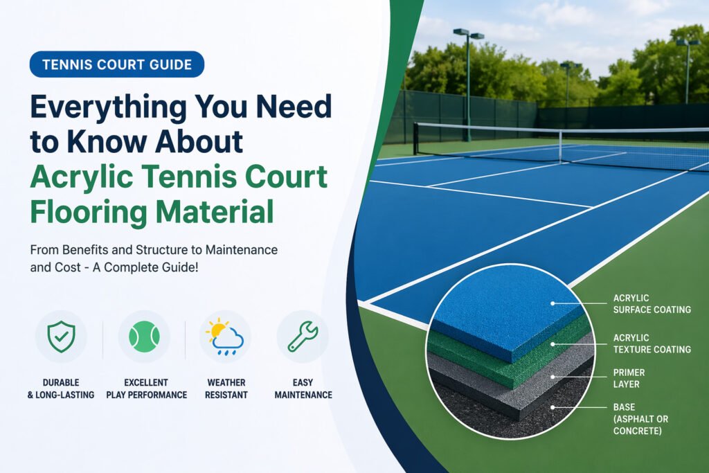 Tennis Court Flooring Material